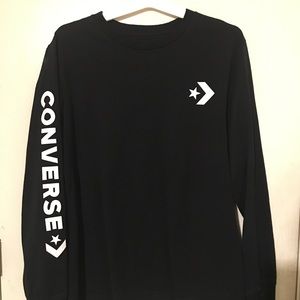 A converse long sleeve shirt